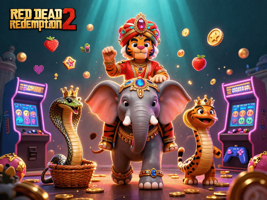 Gioca a red dead redemption 2 con slot machine colorate e un'atmosfera vibrante.