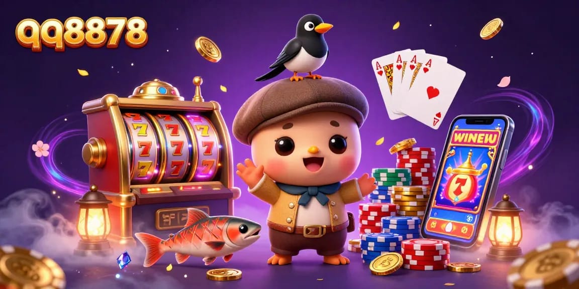 Experience thrilling wins at qq8878 as baby Nessie and friends dive into the slots adventure.