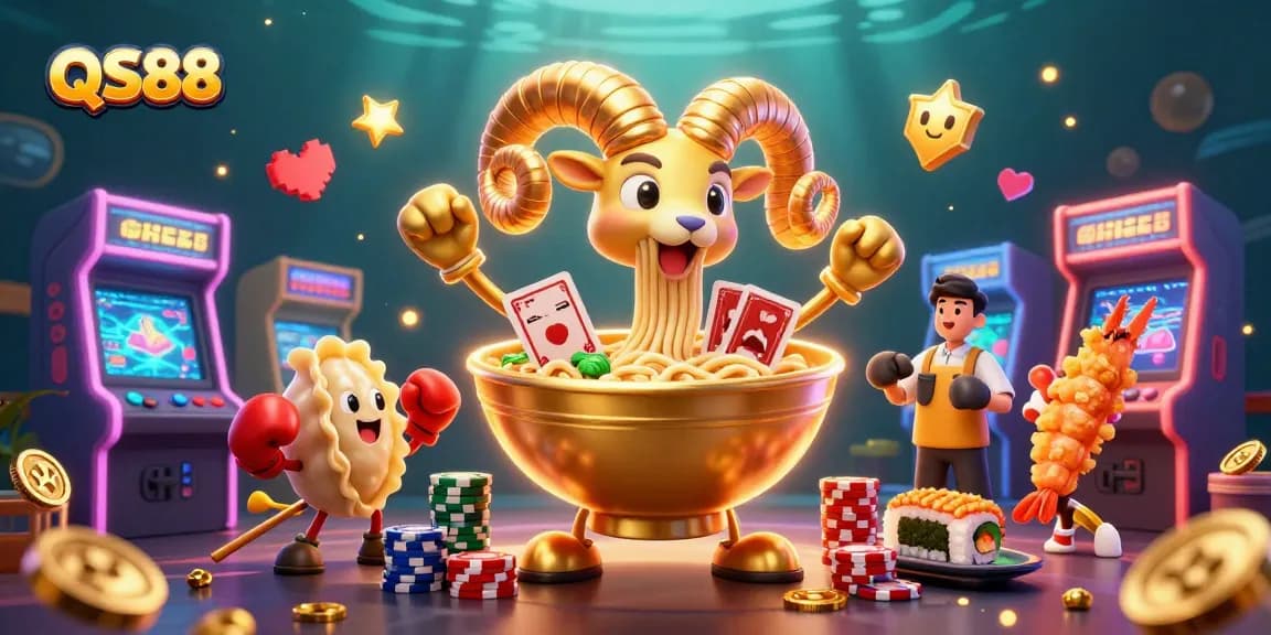 Experience the vibrant action of QS88 with dynamic characters and thrilling casino elements!