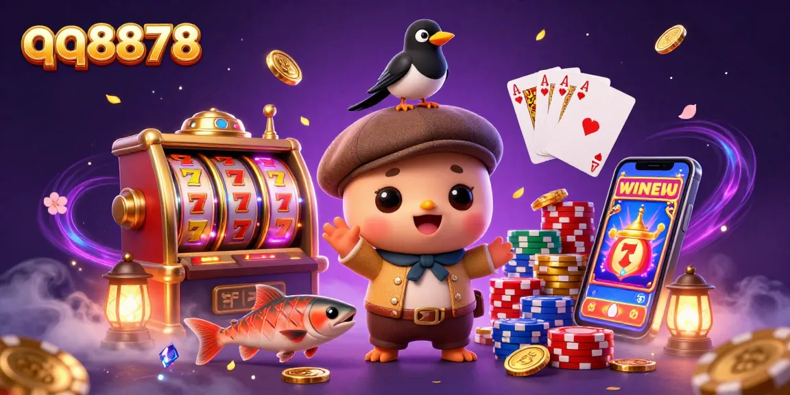Experience thrilling wins at qq8878 as baby Nessie and friends dive into the slots adventure.