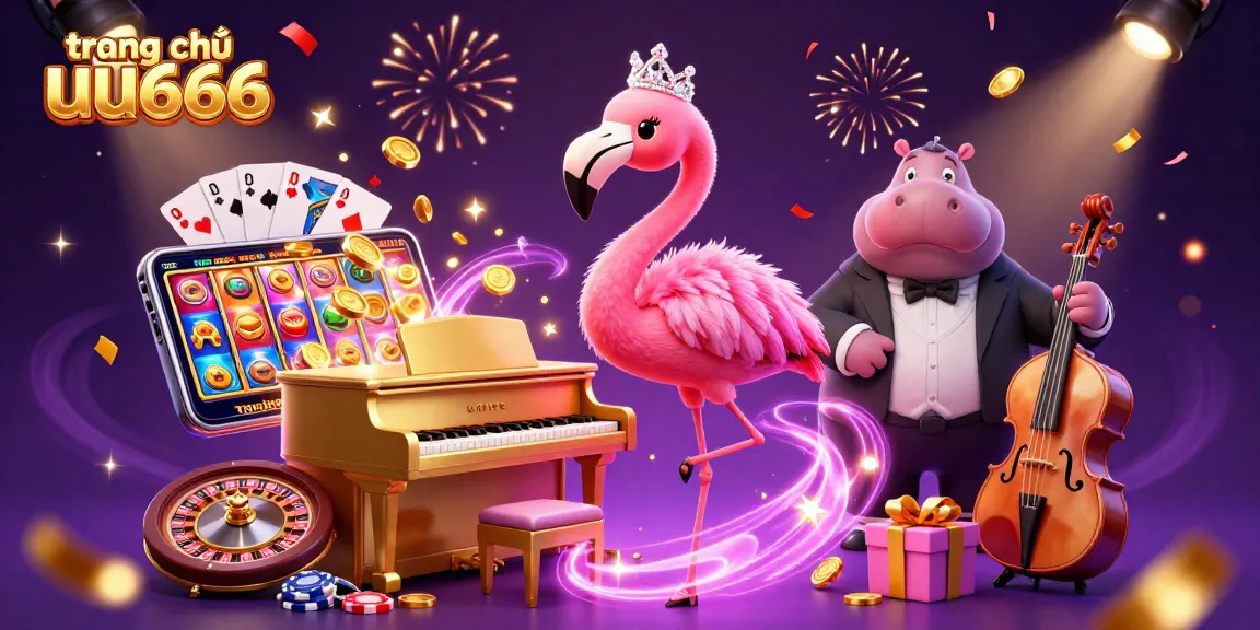 Play casino games at trang chủ uu666 with vibrant characters and engaging slot elements.