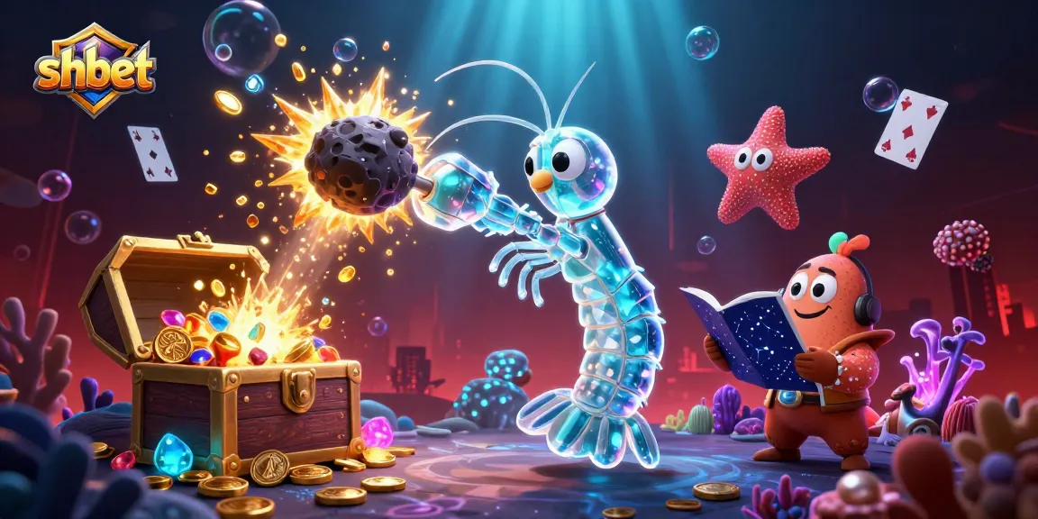 Experience shbet's dynamic casino world with vibrant 3D characters surrounded by gold coins and gaming elements.