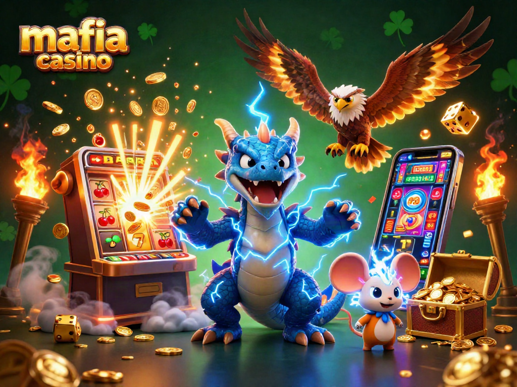 Win big with mafia casino offerings, featuring vibrant characters and thrilling game elements.