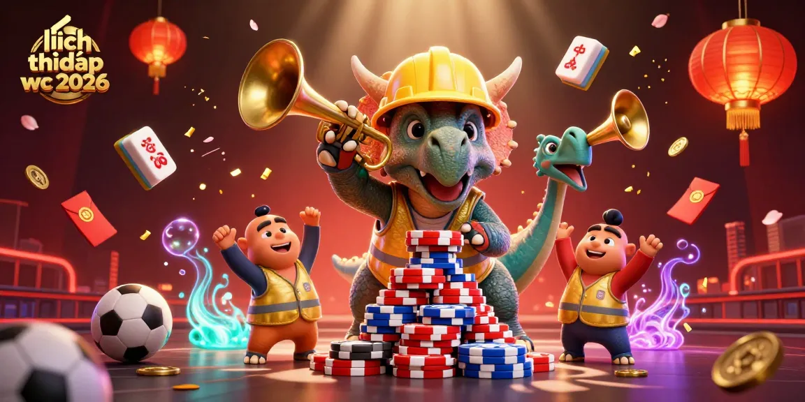 Engage with the latest lịch thi đấu wc 2026 updates in a vibrant casino-themed illustration.