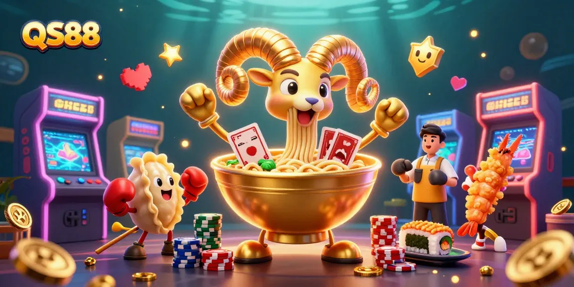 Experience the vibrant action of QS88 with dynamic characters and thrilling casino elements!