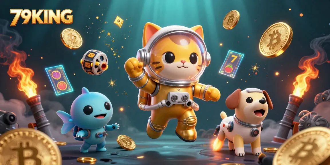 Experience thrilling gaming with 79KING in a vibrant cosmic casino realm filled with exciting riches.